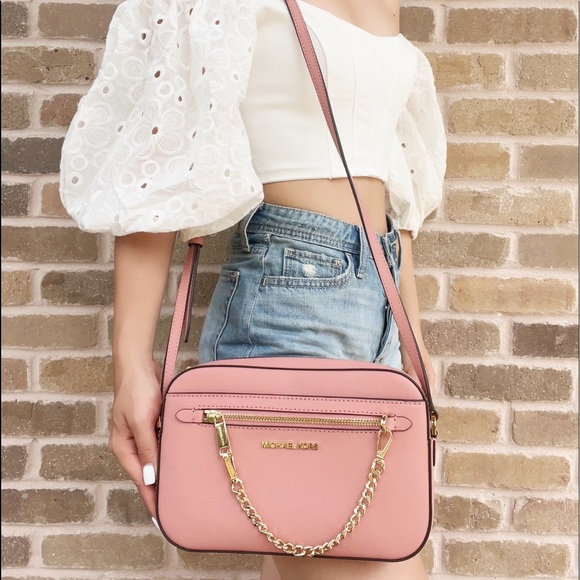 Michael Kors Jet Set East West Chain Crossbody - Picture 4 of 5